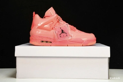 PUNCH NRG BLACK-VOLT' 'HOT JORDAN WMNS AQ9128-600 RETRO AIR 4 1216